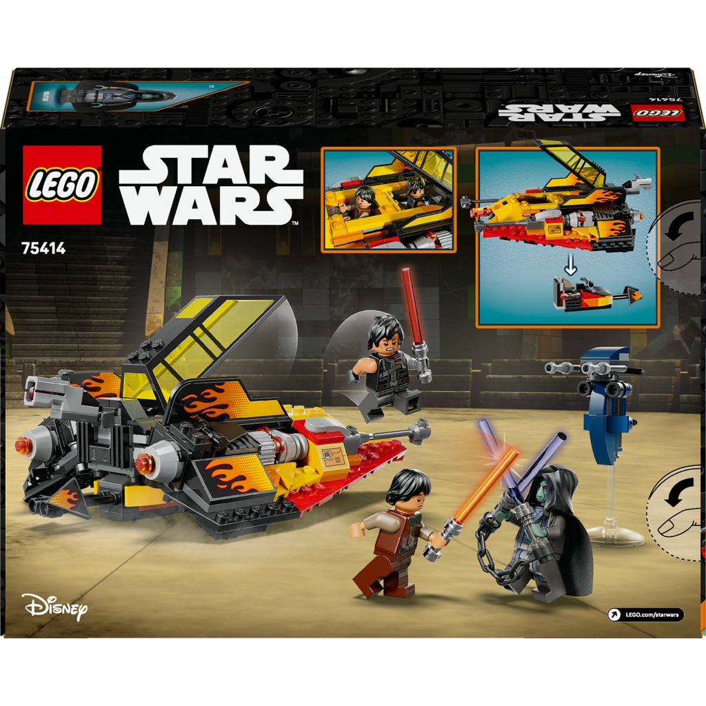 LEGO Star Wars Le Snowspeeder en Flammes 75414