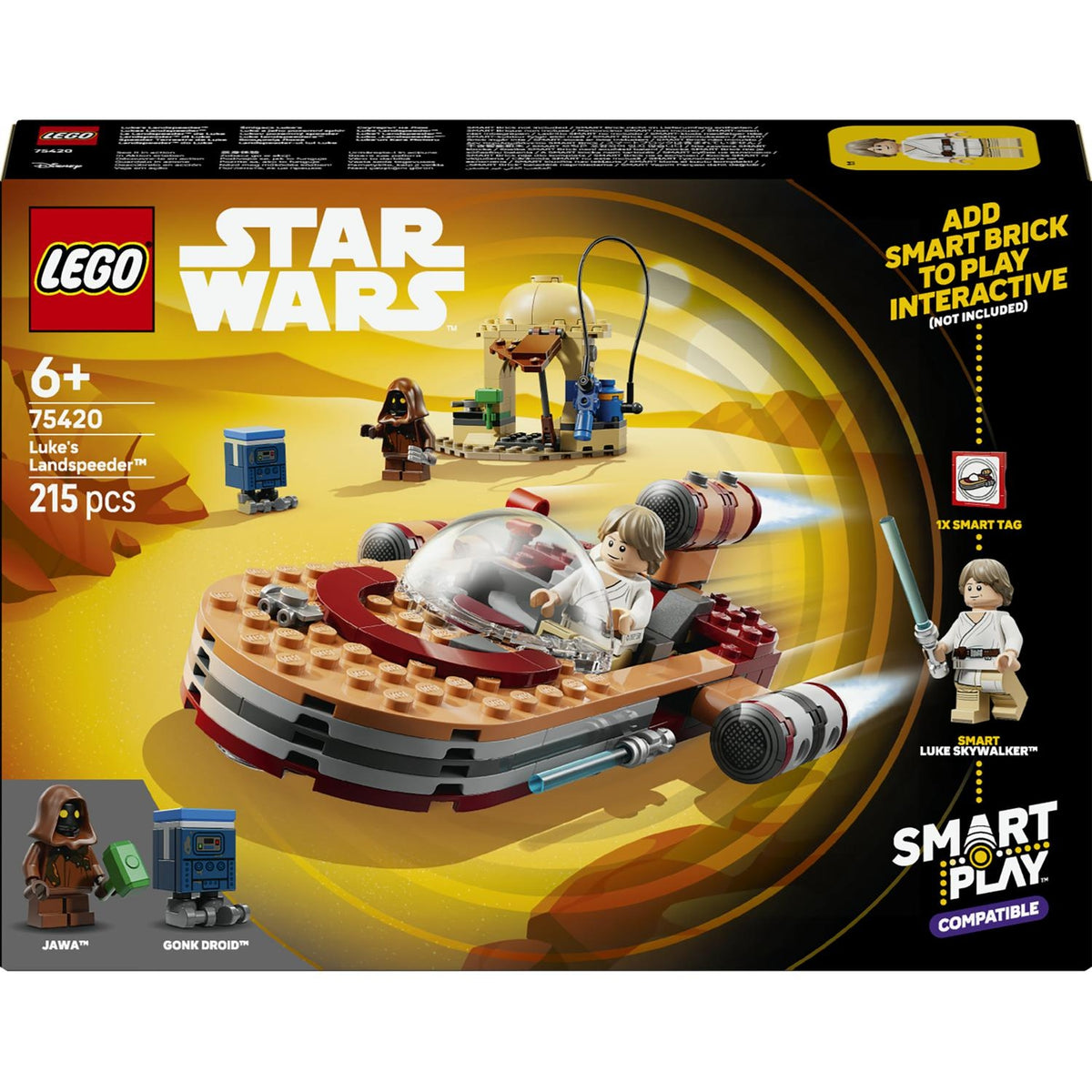 LEGO SMART Play Star Wars Le Landspeeder de Luke 75420