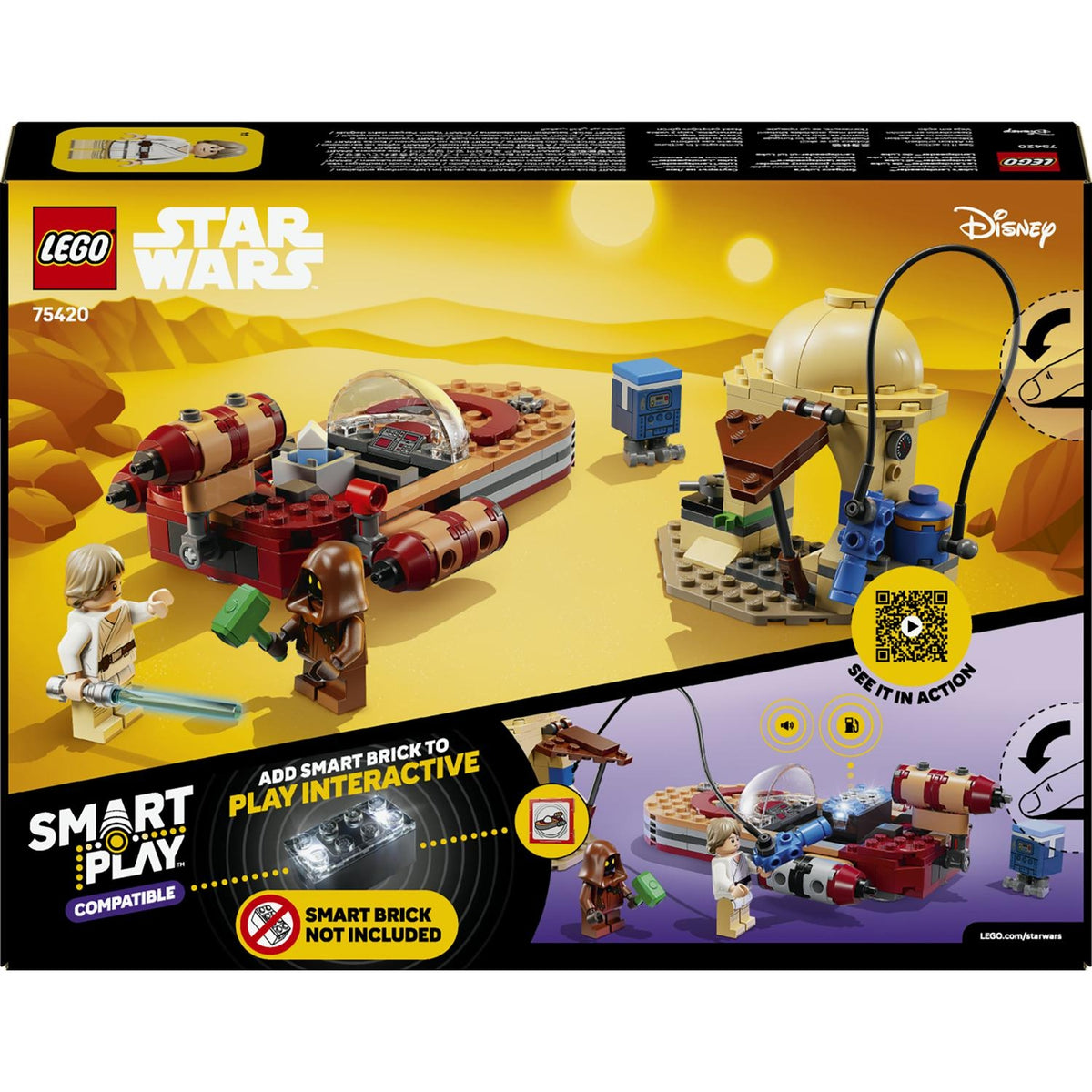 LEGO SMART Play Star Wars Le Landspeeder de Luke 75420