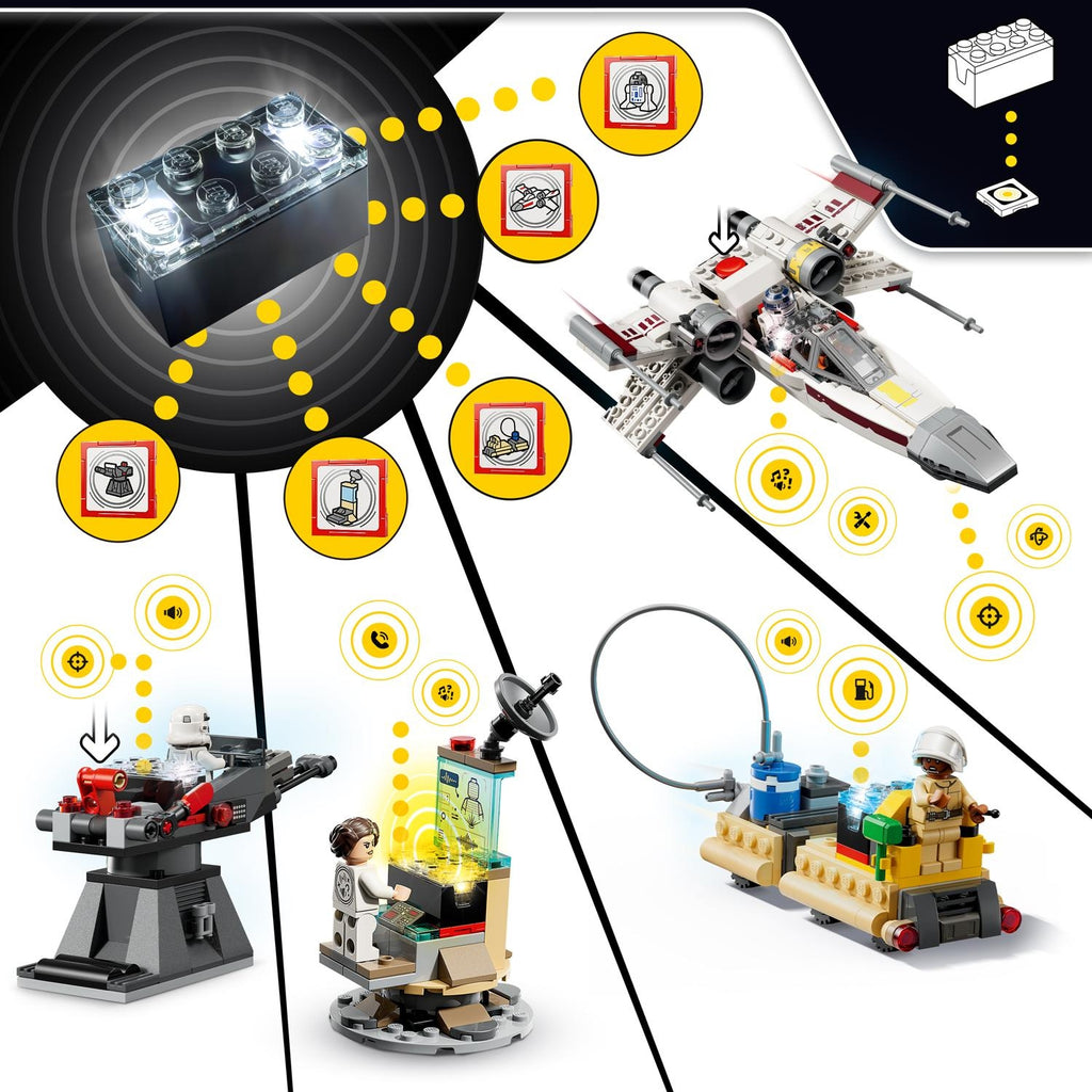 LEGO Star Wars SMART Play : le X-Wing Red Five de Luke 75423