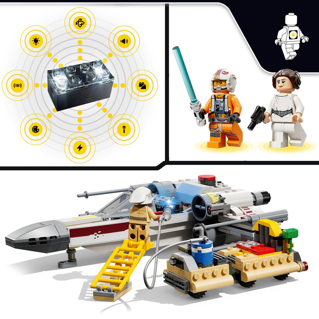 LEGO Star Wars SMART Play : le X-Wing Red Five de Luke 75423