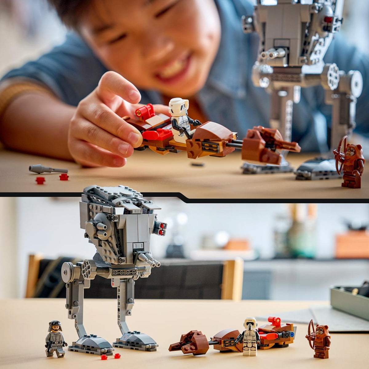 LEGO Star Wars SMART Play : L’attaque du AT-ST sur Endor 75424
