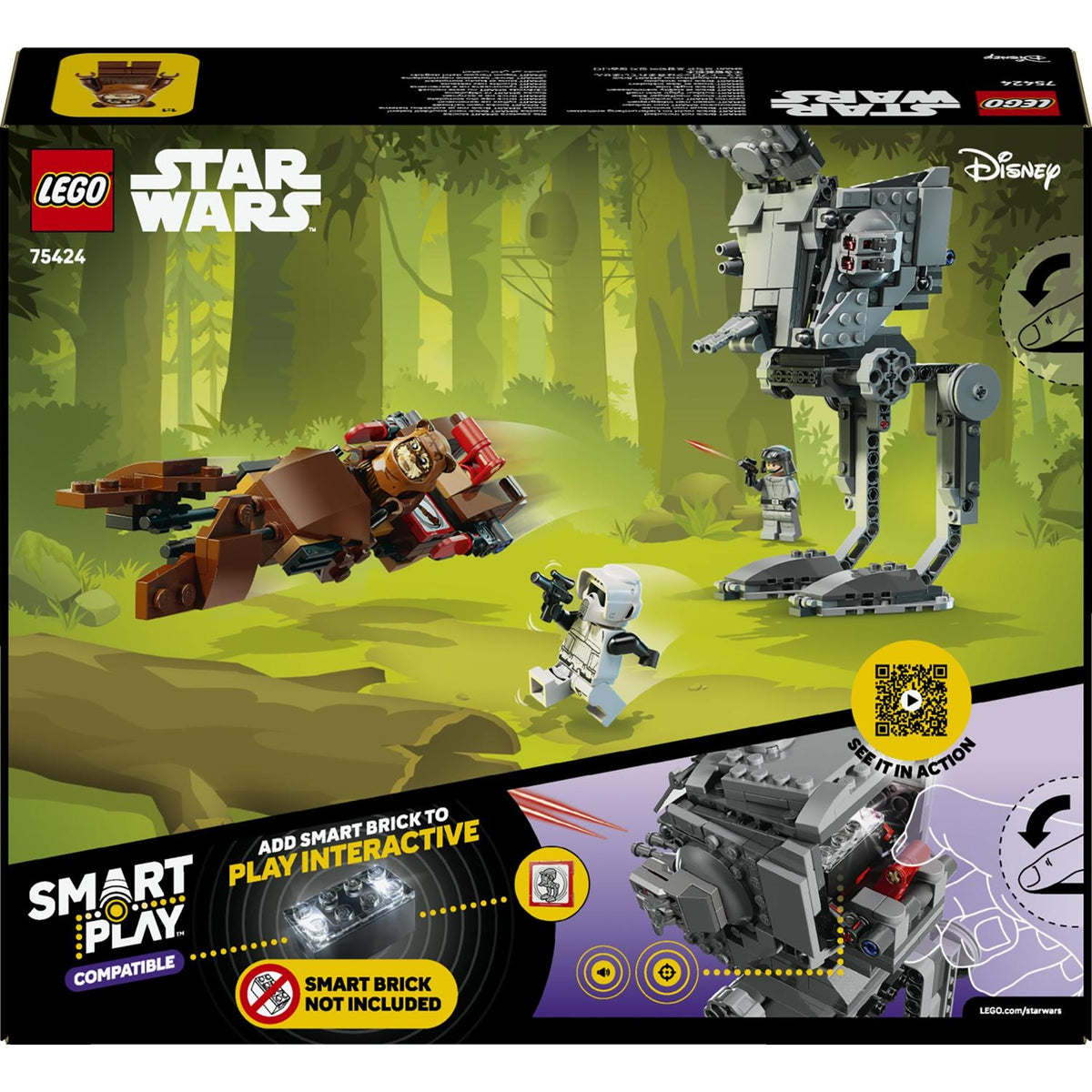 LEGO Star Wars SMART Play : L’attaque du AT-ST sur Endor 75424