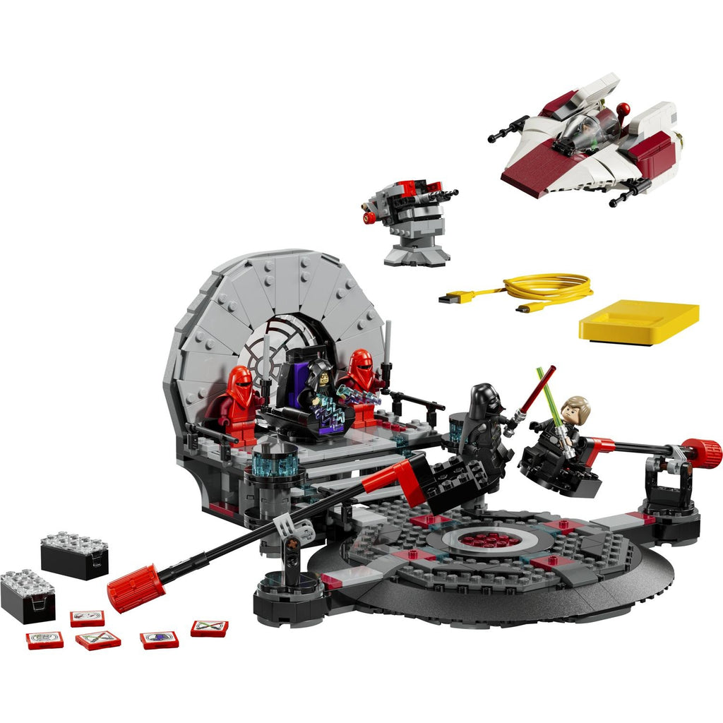 LEGO Star Wars SMART Play : Duel dans la Salle du Trône et Chasseur A-Wing 75427