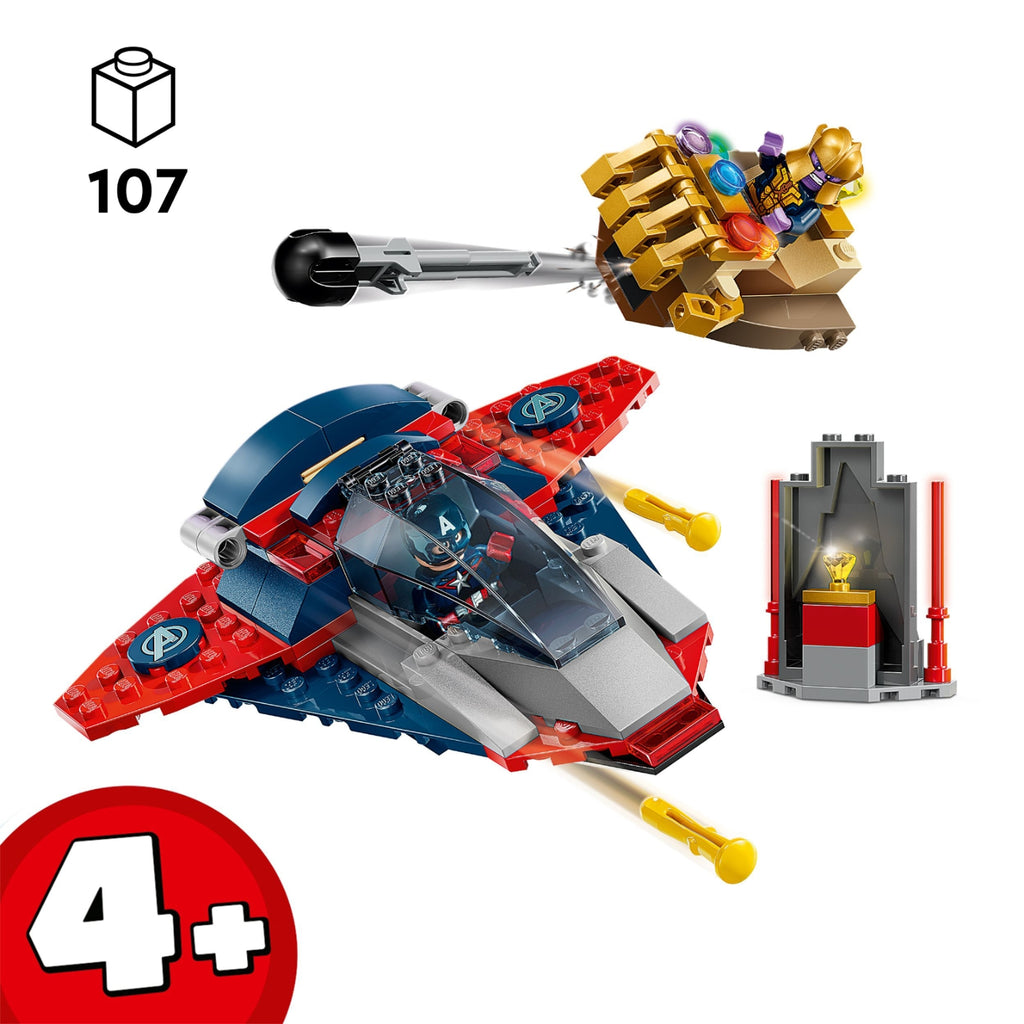 LEGO Marvel Captain America contre Thanos 76319