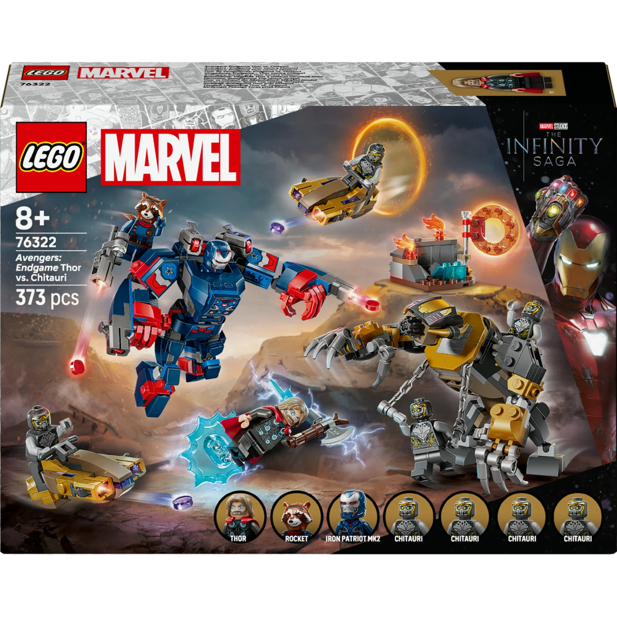 LEGO Marvel Avengers : Endgame Thor Contre Chitauri 76322
