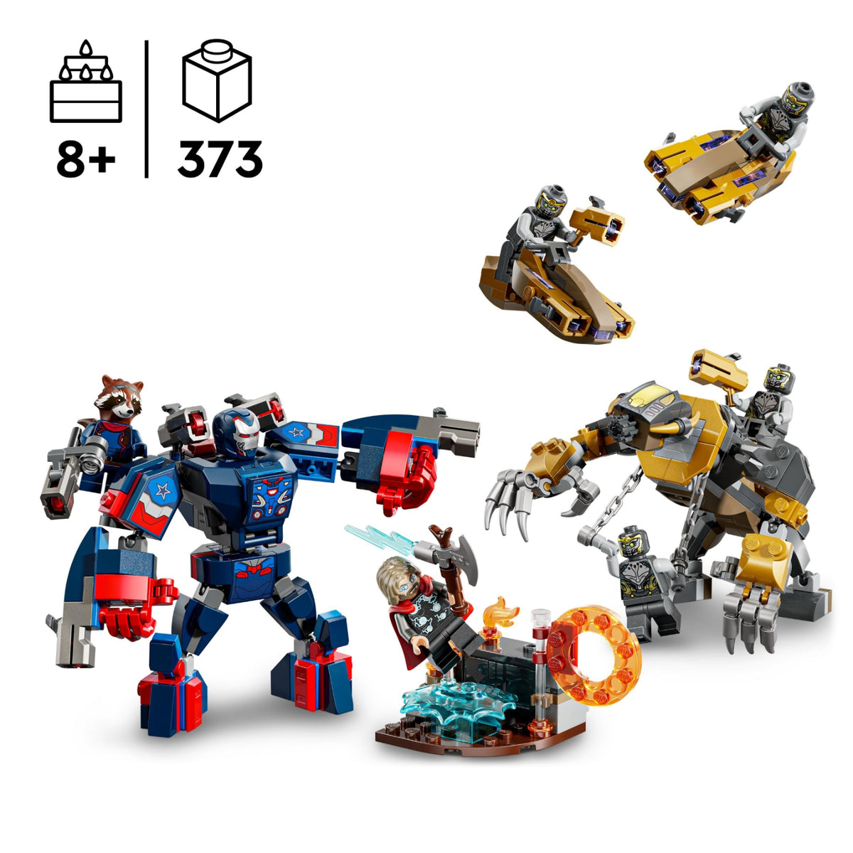 LEGO Marvel Avengers : Endgame Thor Contre Chitauri 76322