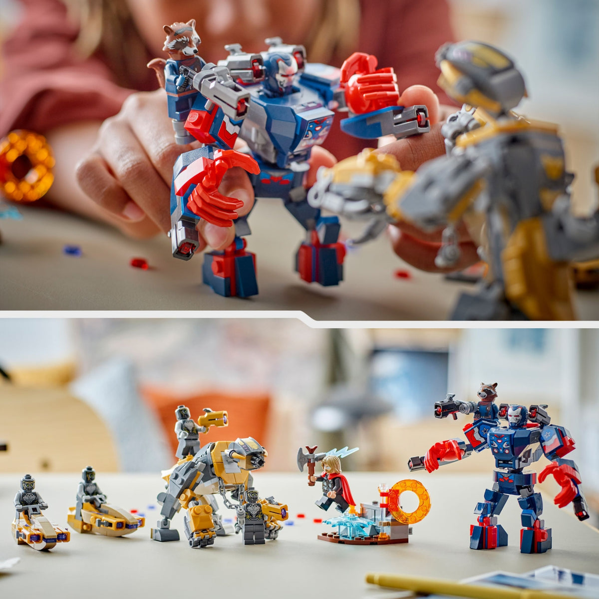 LEGO Marvel Avengers : Endgame Thor Contre Chitauri 76322