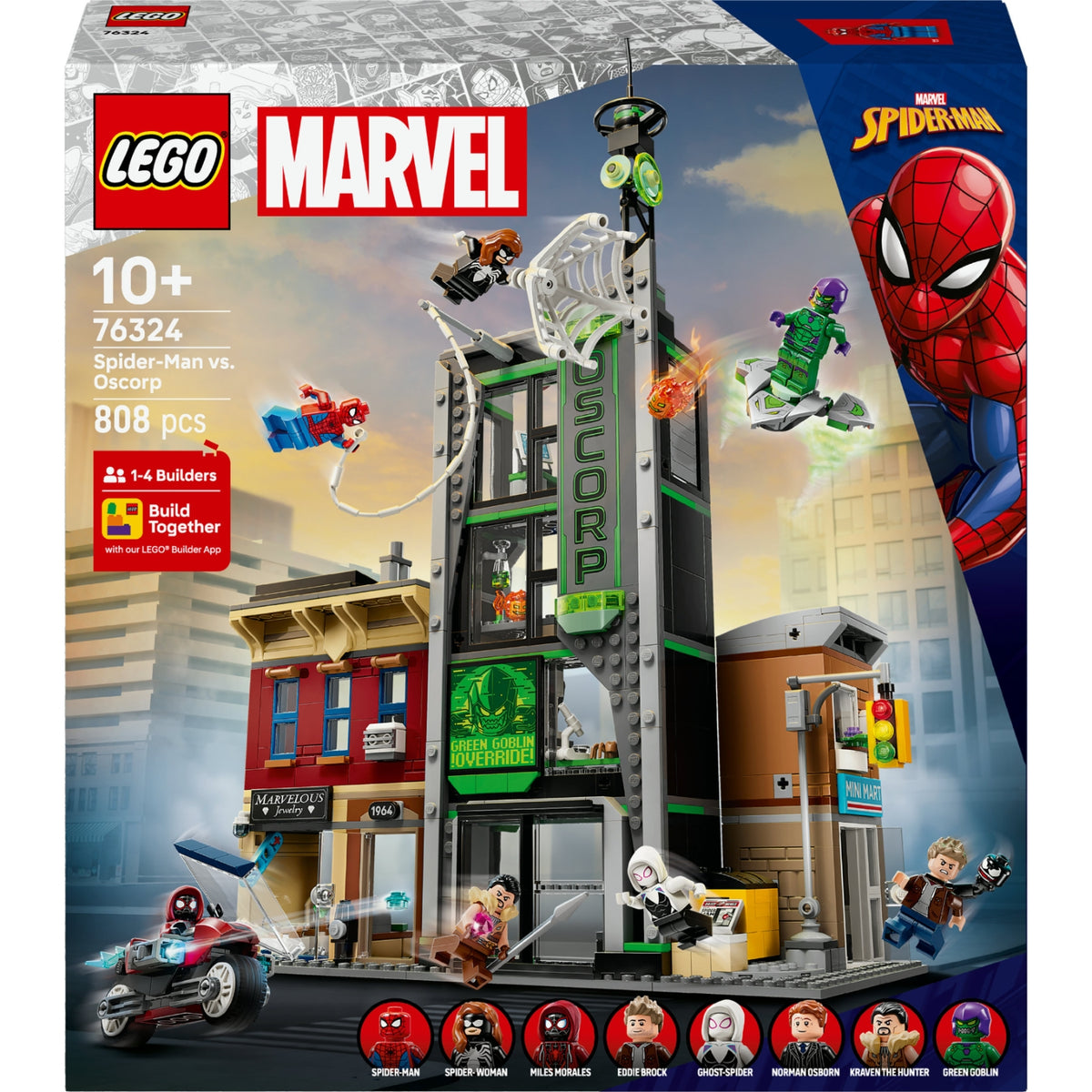 LEGO Marvel Spider-Man Contre Oscorp 76324