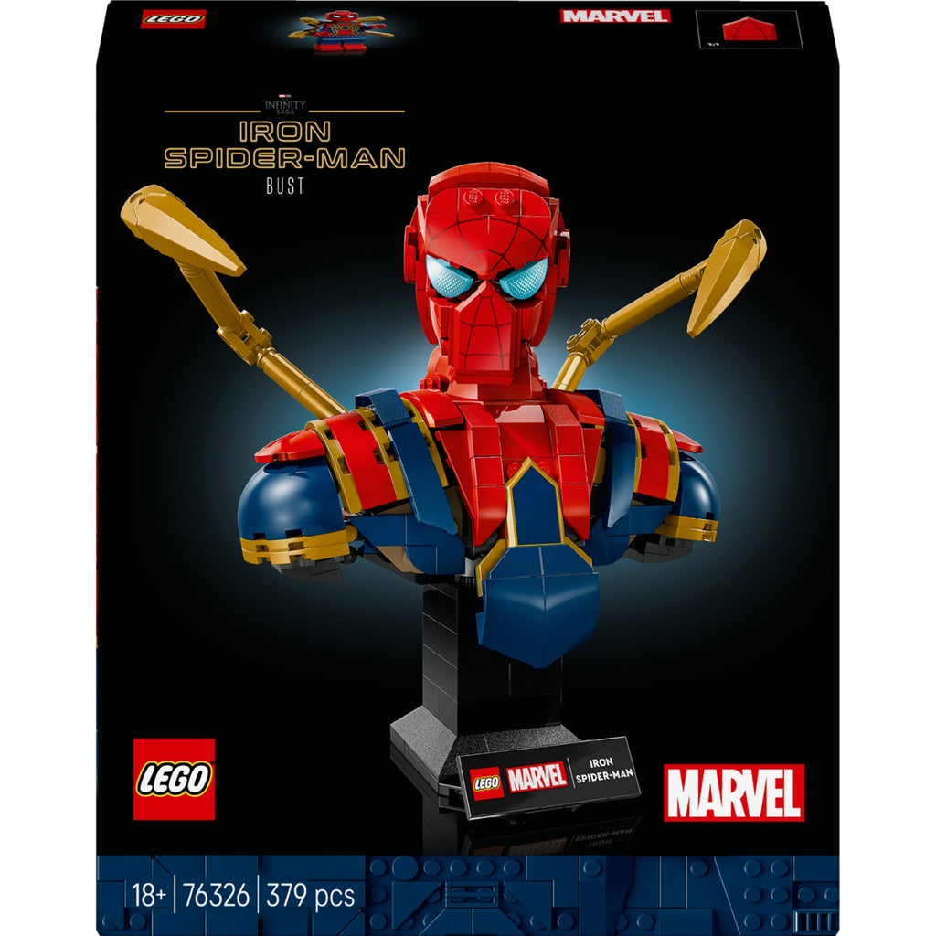 LEGO Marvel Buste d’Iron Spider-Man 76326