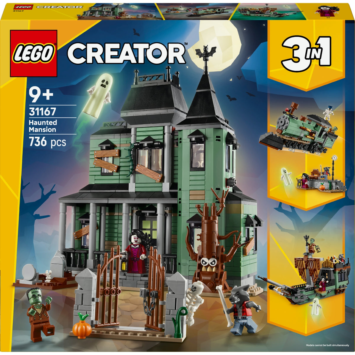 LEGO Creator Le Manoir Hanté 31167