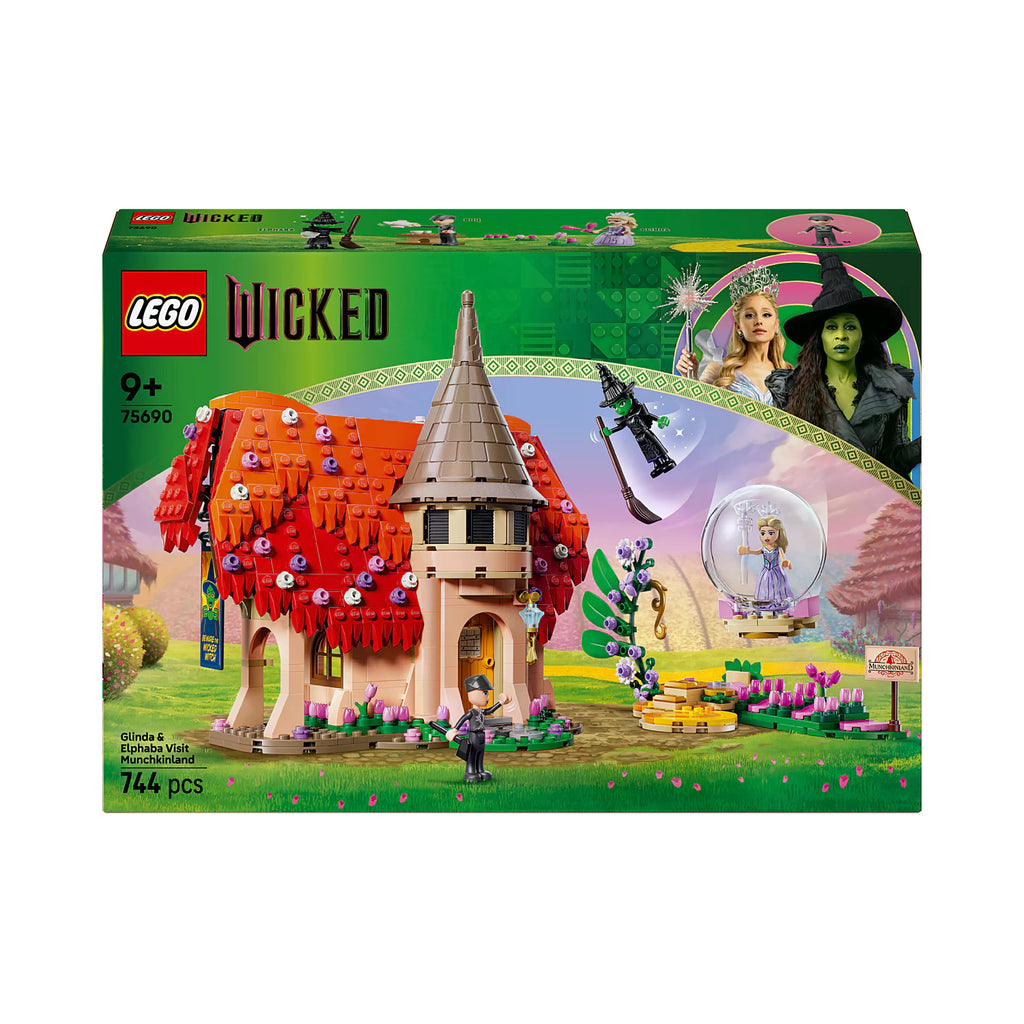 LEGO Glinda et Elphaba au Pays des Munchkins 75690