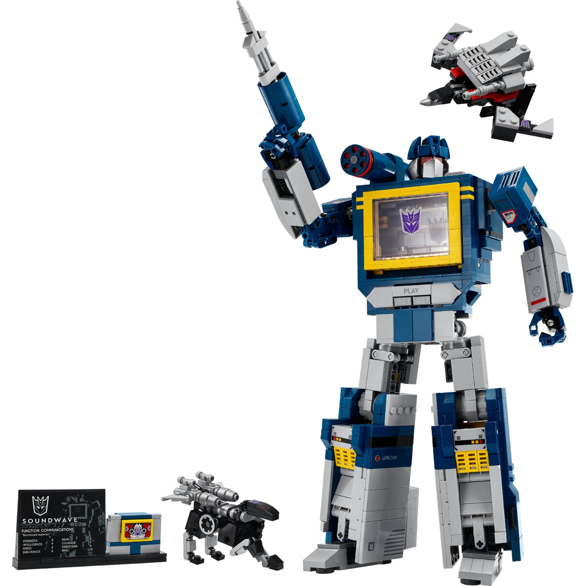 LEGO Icons Transformers Soundwave 10358