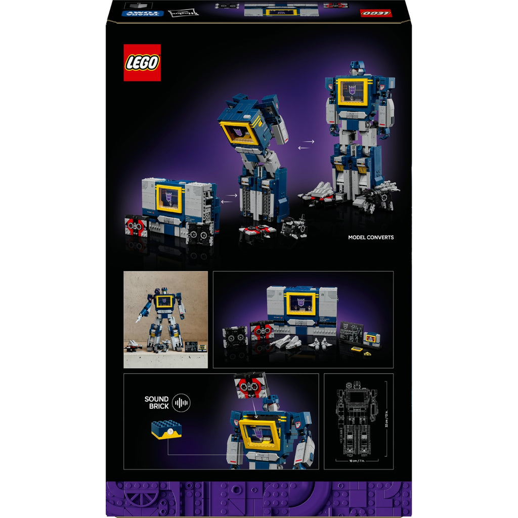 LEGO Icons Transformers Soundwave 10358