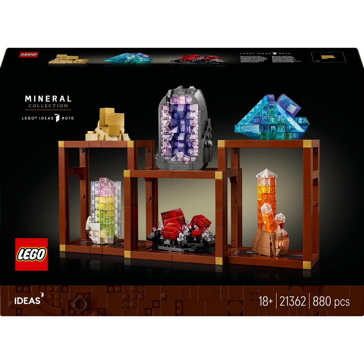 LEGO Collection de minéraux 21362