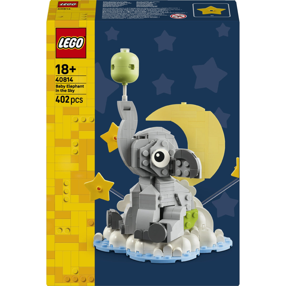 LEGO Le bébé éléphant dans le ciel 40814.0