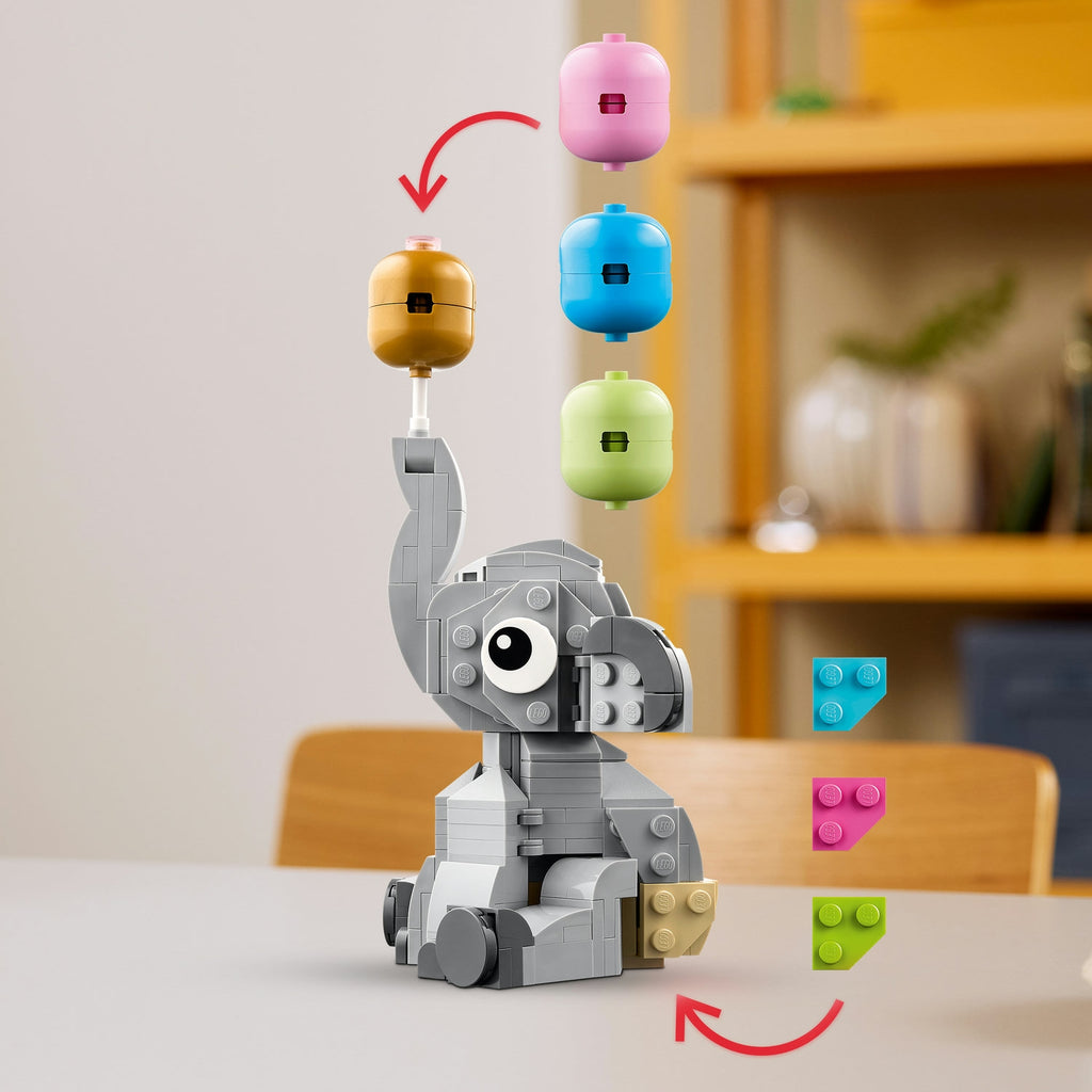 LEGO Le bébé éléphant dans le ciel 40814.0
