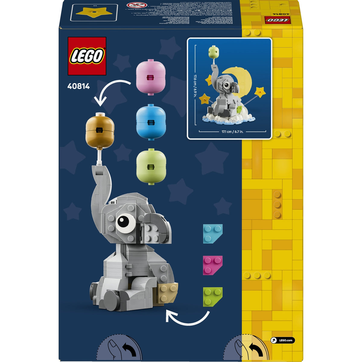 LEGO Le bébé éléphant dans le ciel 40814.0