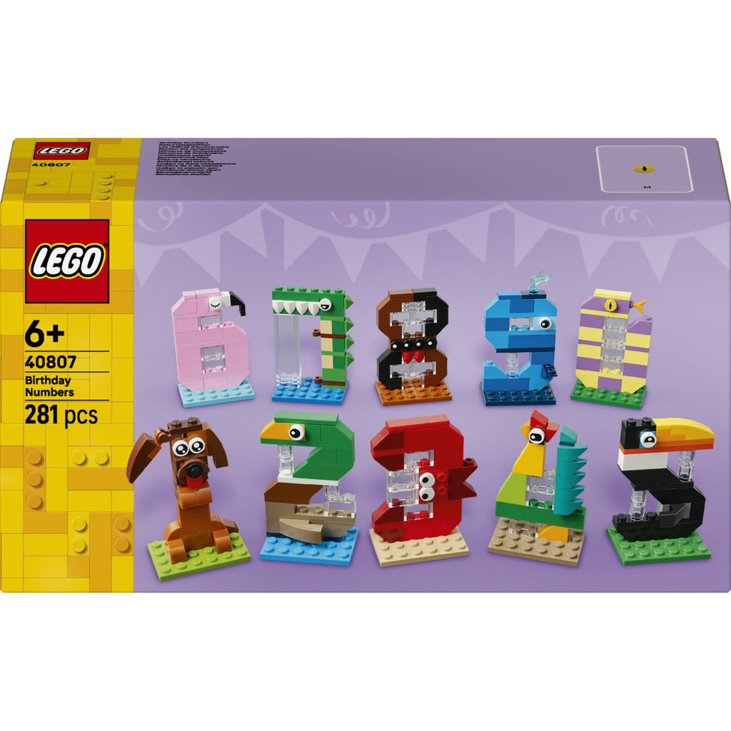 LEGO Les chiffres d'anniversaire 40807.0