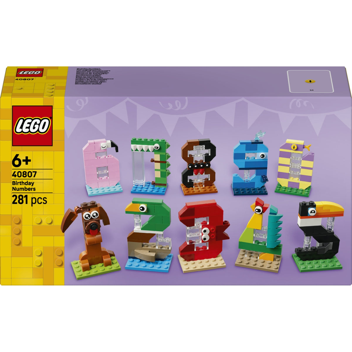 LEGO Les chiffres d'anniversaire 40807.0