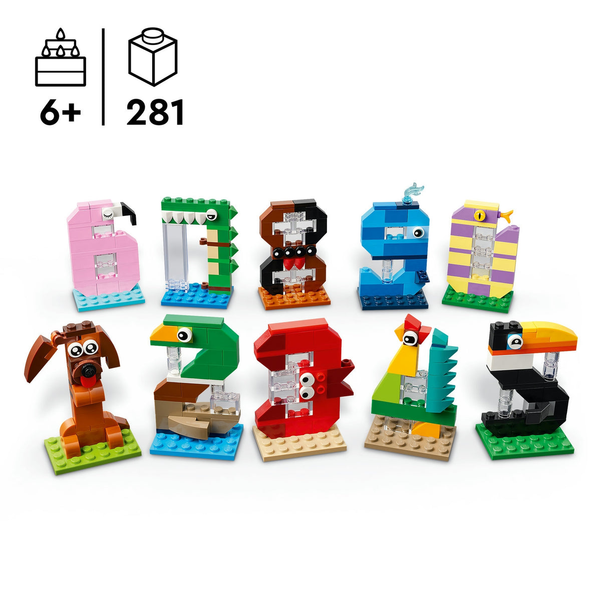 LEGO Les chiffres d'anniversaire 40807.0