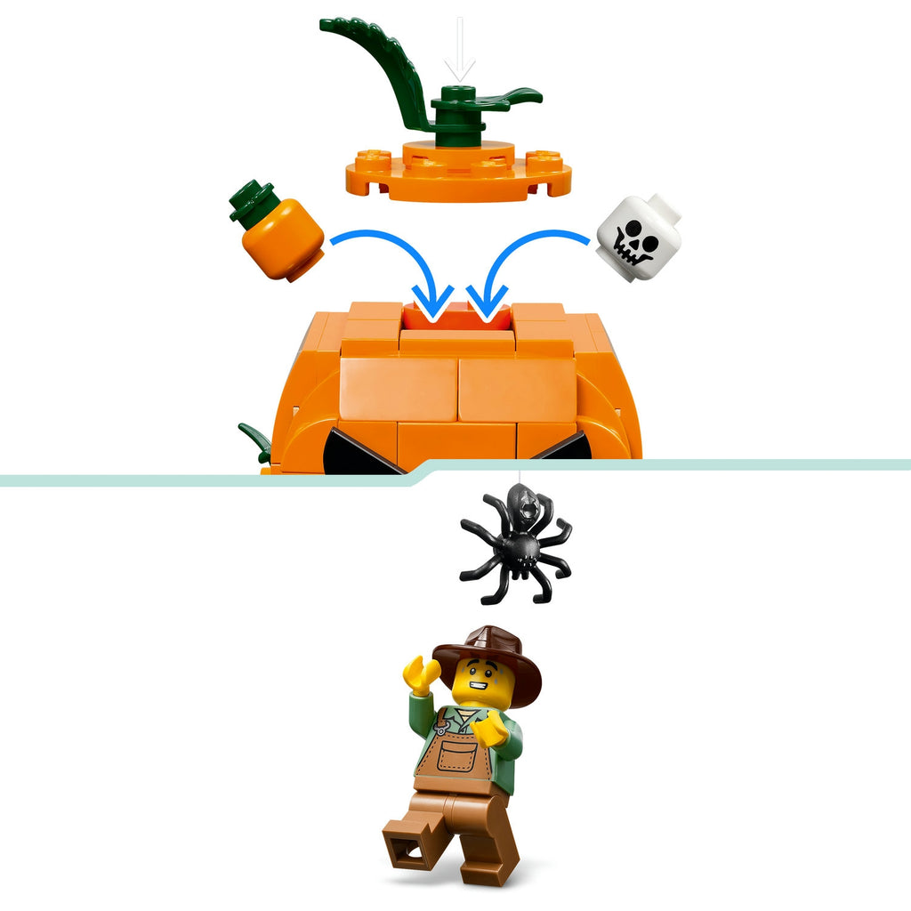 LEGO La camionnette de la citrouille d'Halloween (40822)