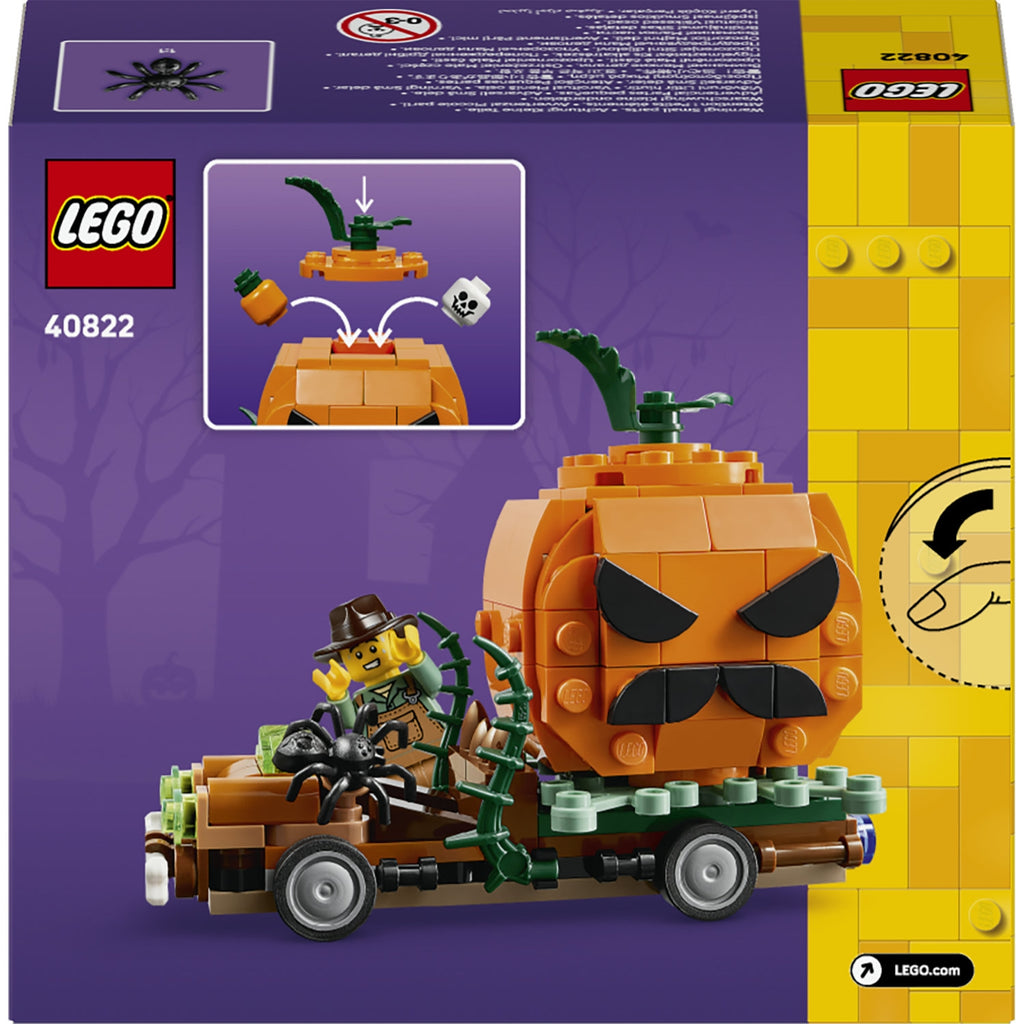 LEGO La camionnette de la citrouille d'Halloween (40822)