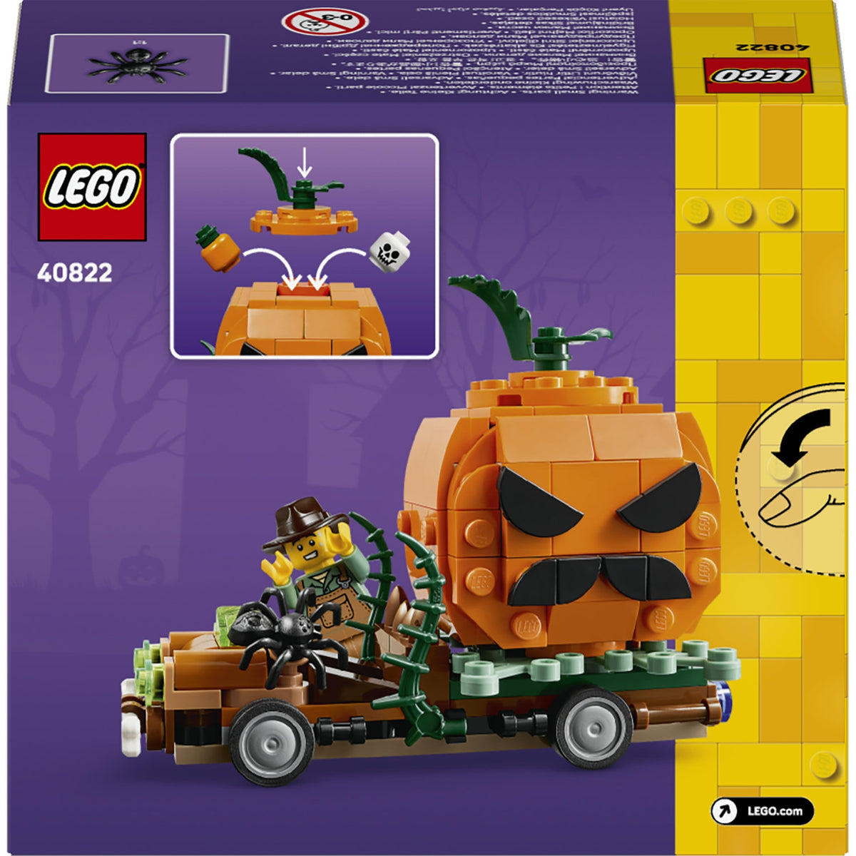 LEGO La camionnette de la citrouille d'Halloween (40822)