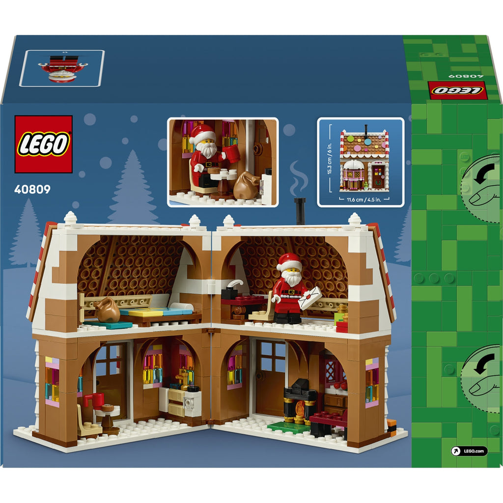 LEGO La maison en Pain d'épices Festives 40809