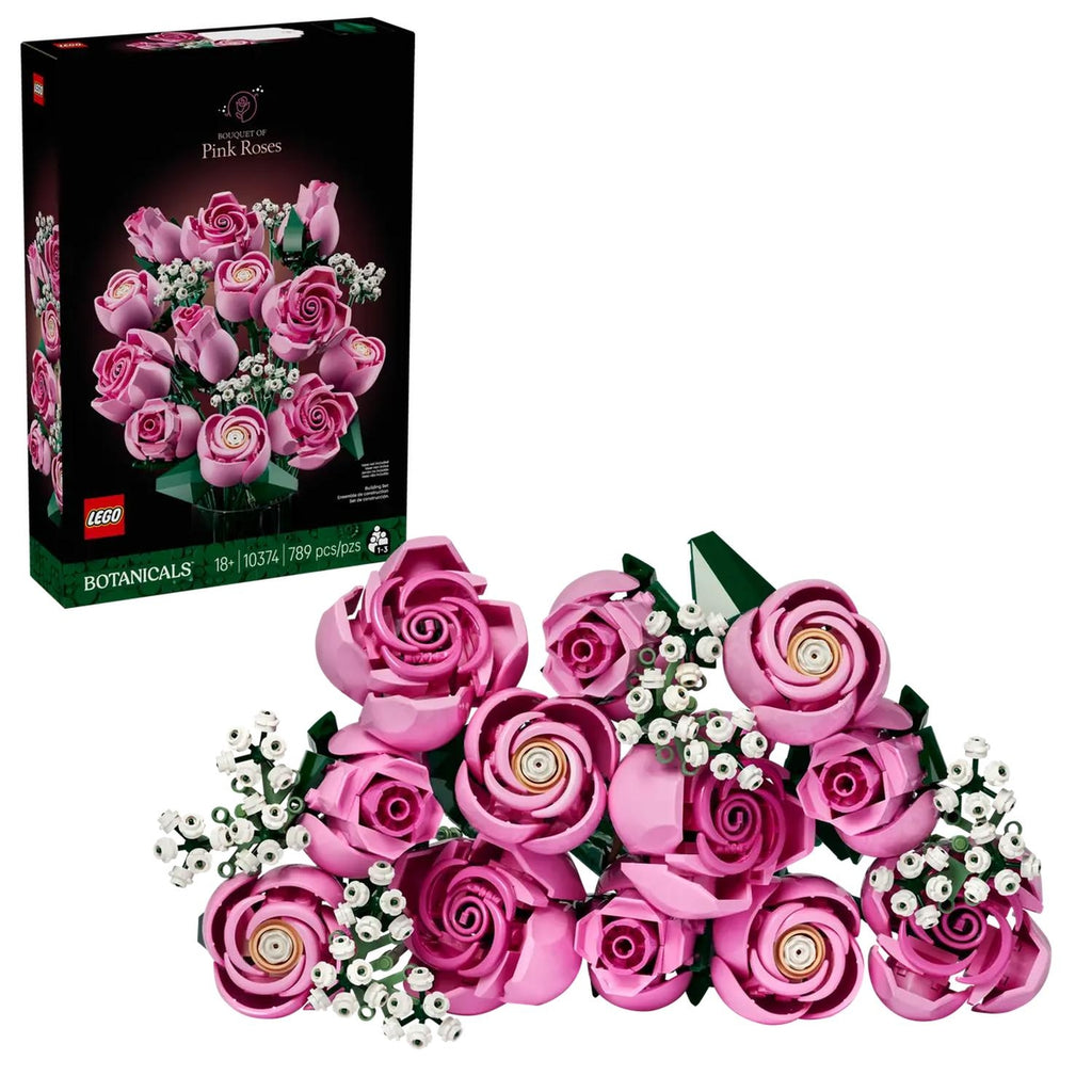 LEGO Botanicals Le bouquet de roses roses 10374