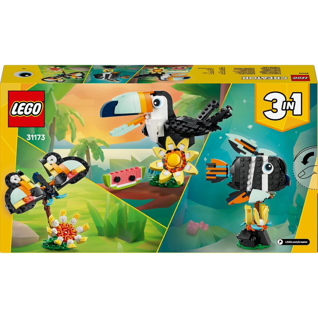 LEGO Creator Animaux Sauvages : le Toucan Tropical 31173