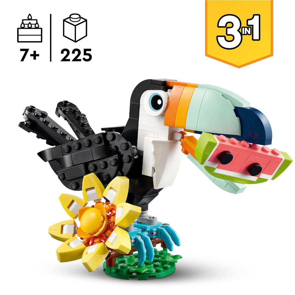 LEGO Creator Animaux Sauvages : le Toucan Tropical 31173