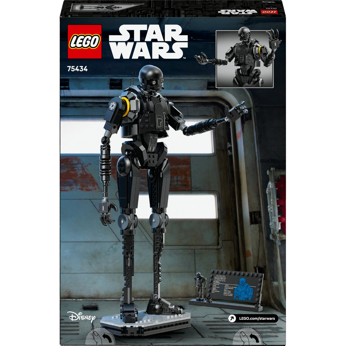 LEGO Star Wars Andor - K-2SO le Droïde de Sécurité 75434
