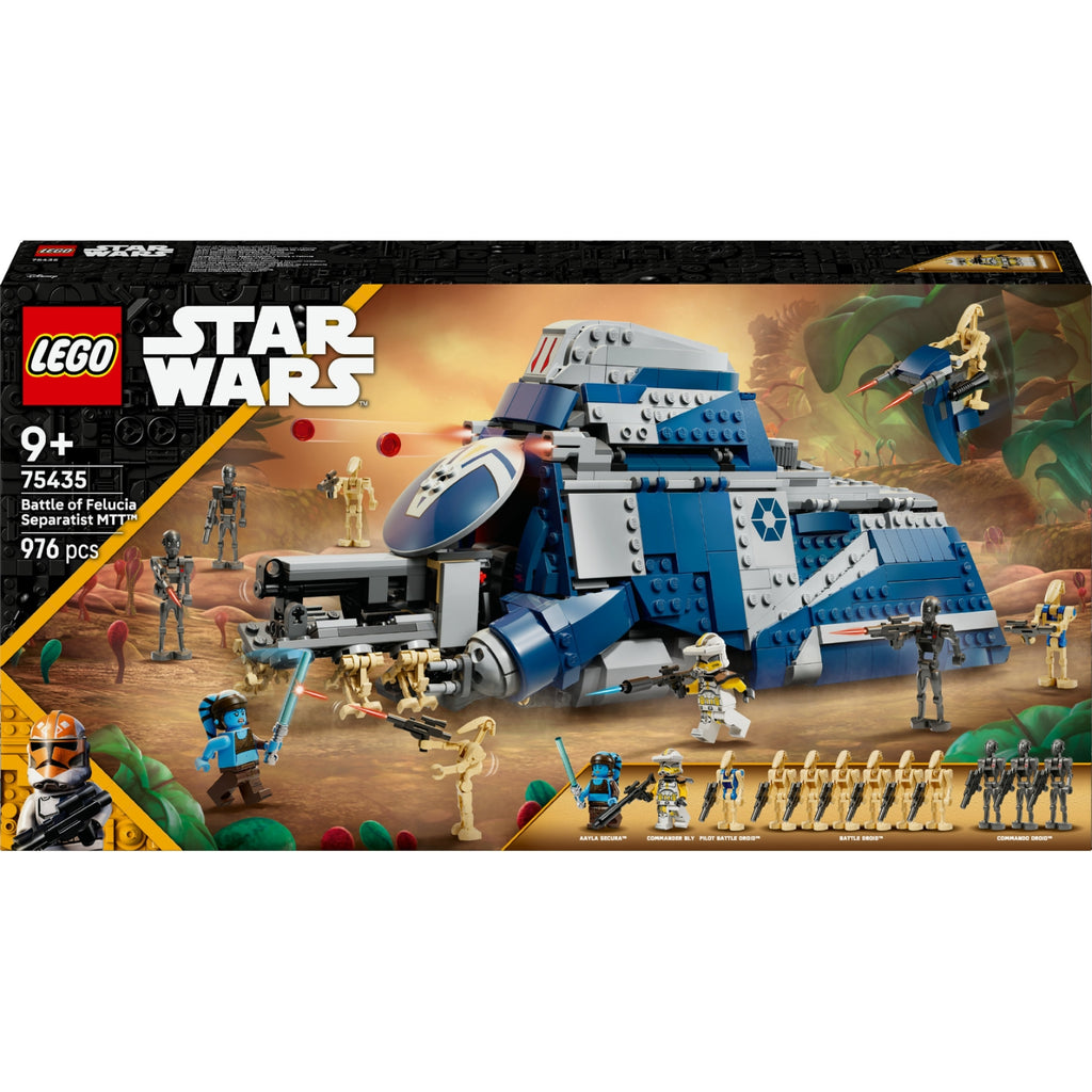 LEGO Star Wars L’Attaque des Clones Le MTT des Séparatistes de la Bataille de Felucia 75435