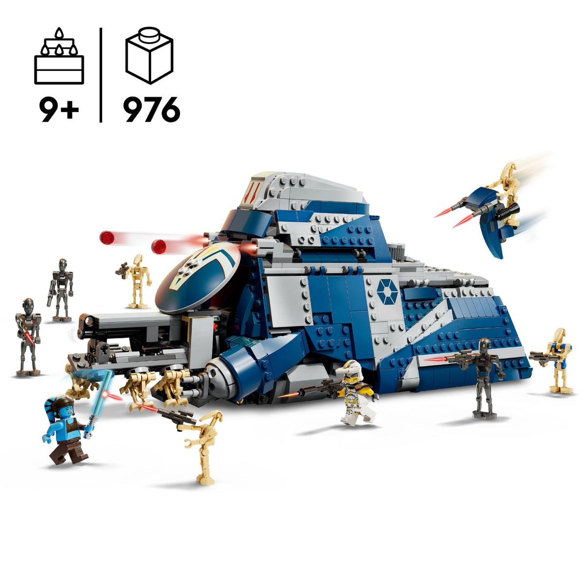 LEGO Star Wars L’Attaque des Clones Le MTT des Séparatistes de la Bataille de Felucia 75435