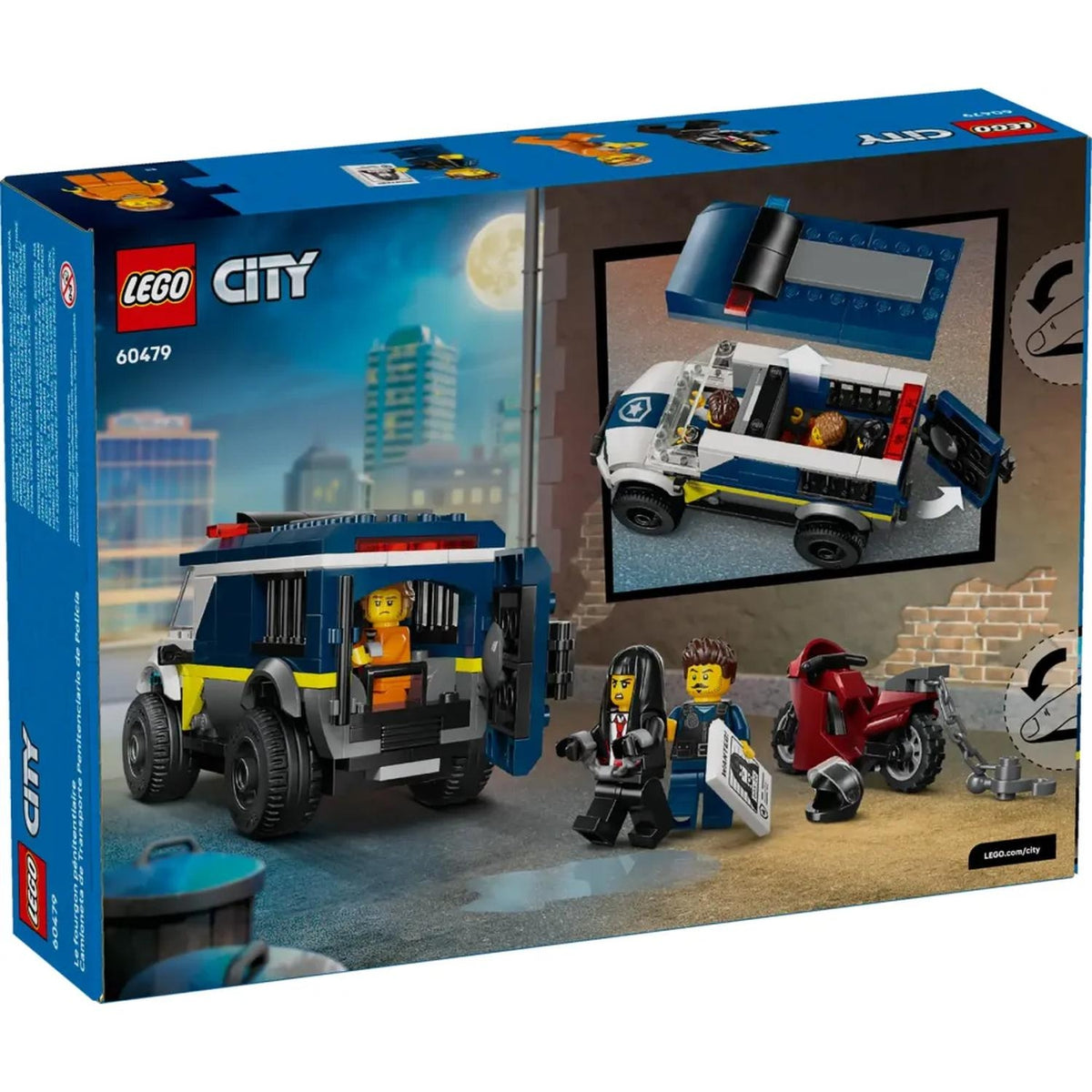 LEGO City le Fourgon Pénitentiaire 60479