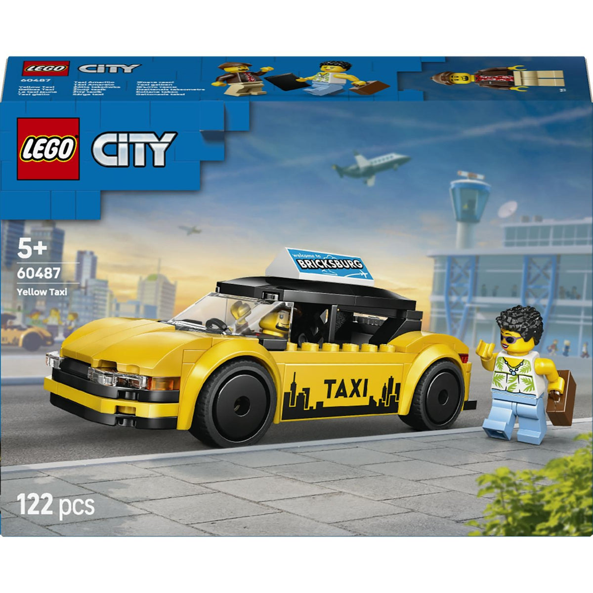 LEGO City le Taxi Jaune 60487