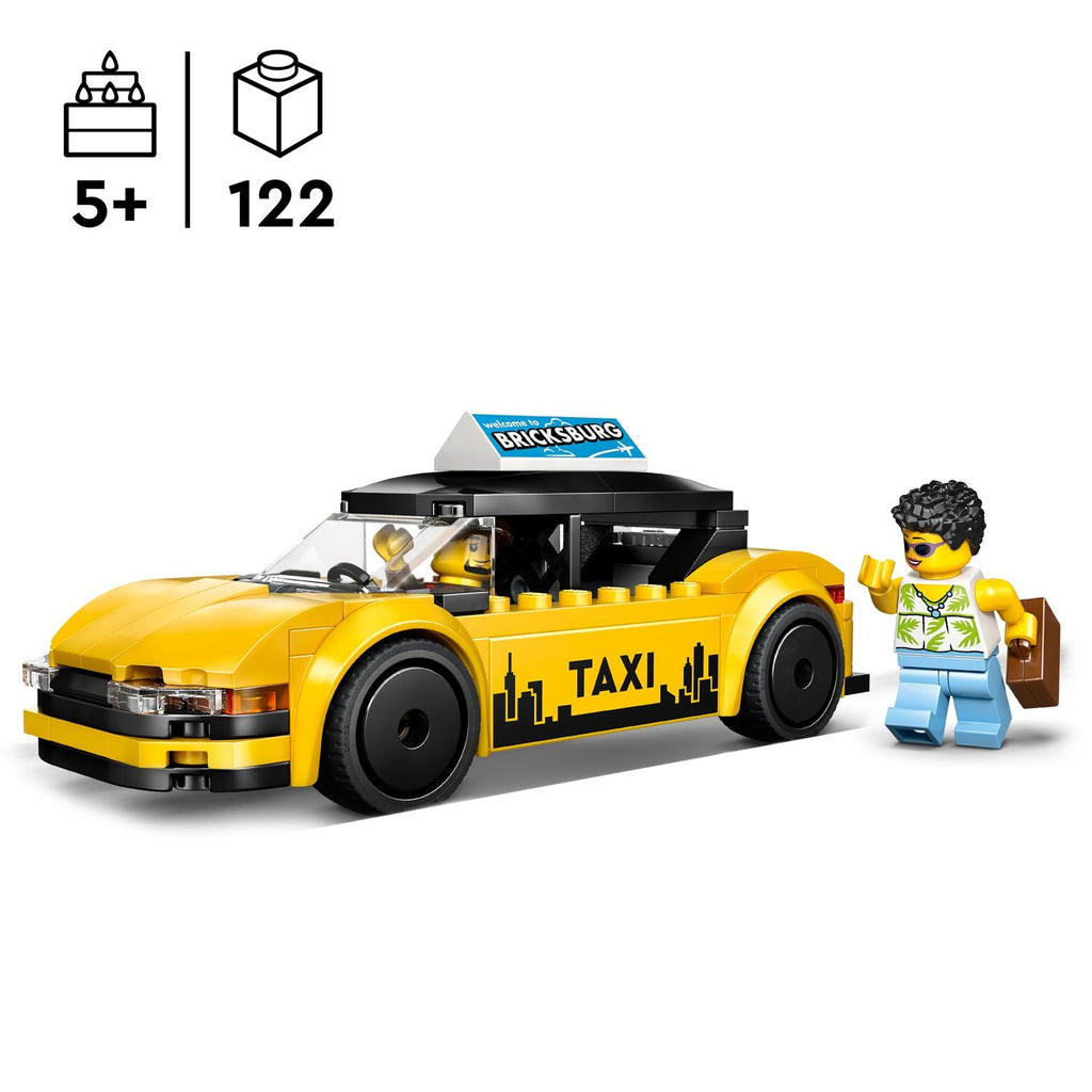 LEGO City le Taxi Jaune 60487