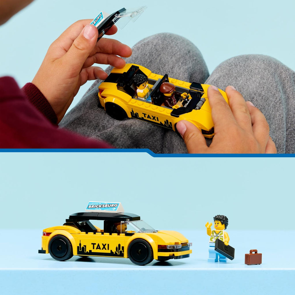 LEGO City le Taxi Jaune 60487