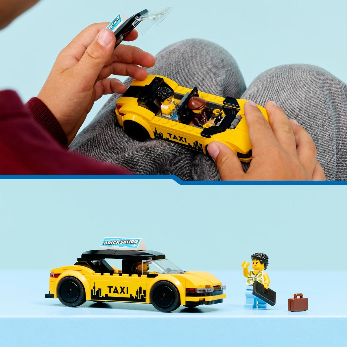LEGO City le Taxi Jaune 60487