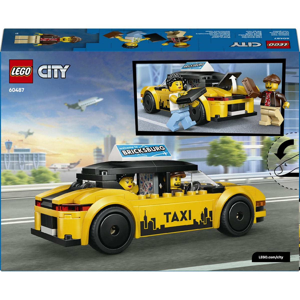 LEGO City le Taxi Jaune 60487