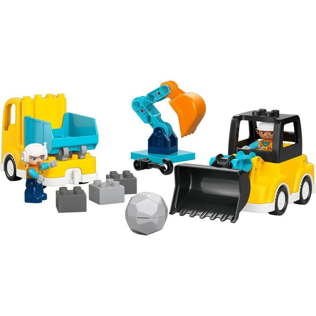 LEGO Duplo les Véhicules de chantier 3 en 1 10475