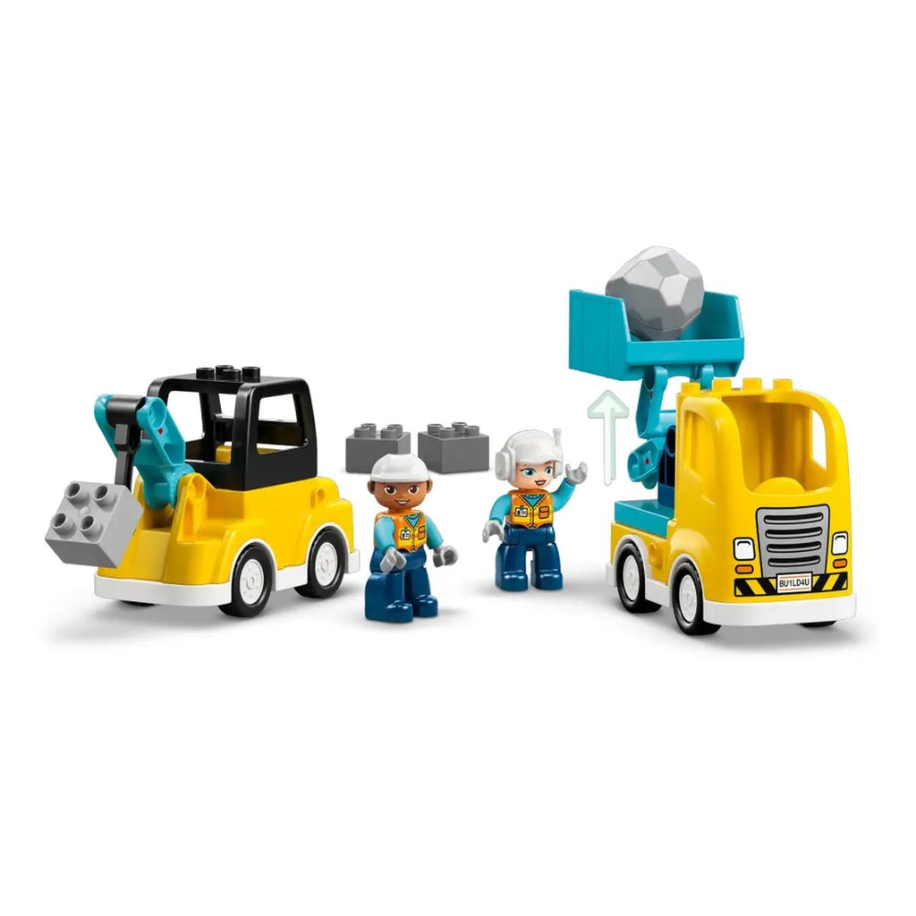 LEGO Duplo les Véhicules de chantier 3 en 1 10475