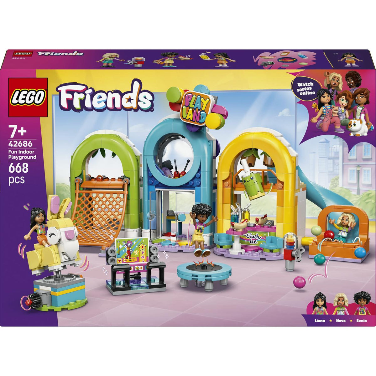 LEGO Friends l'Aire de jeux d'intérieur 42686