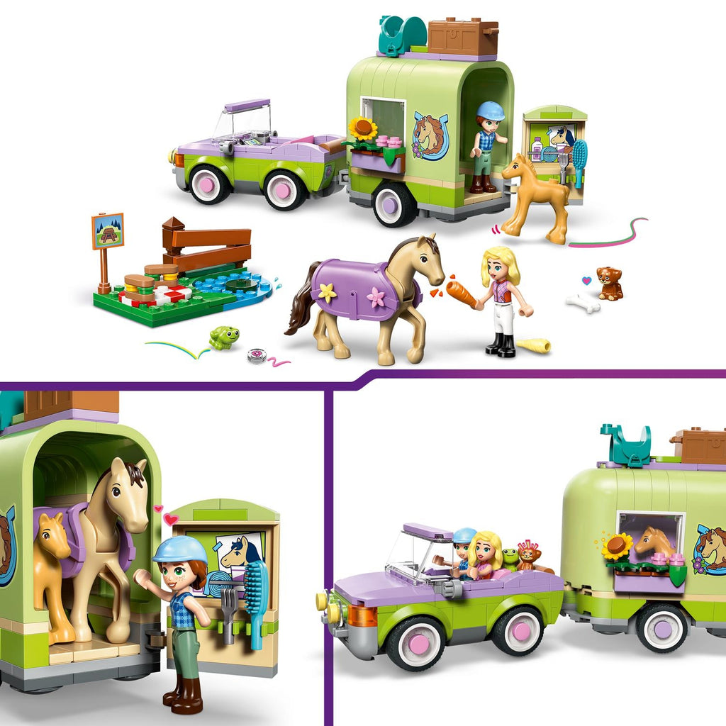 LEGO Friends la Remorque du cheval et du poulain 42695
