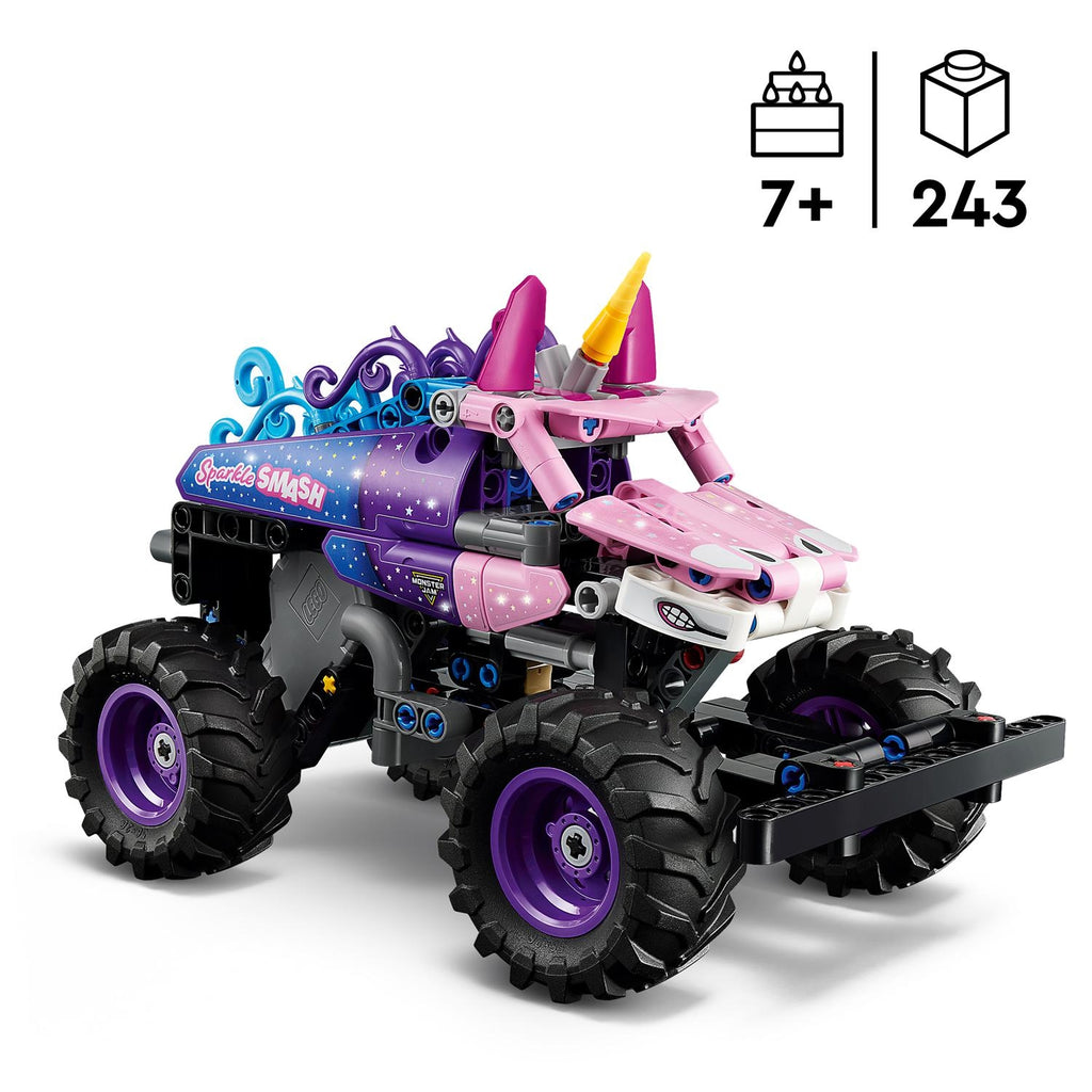 LEGO Technic Monster Jam Sparkle Smash à rétrofiction 42220