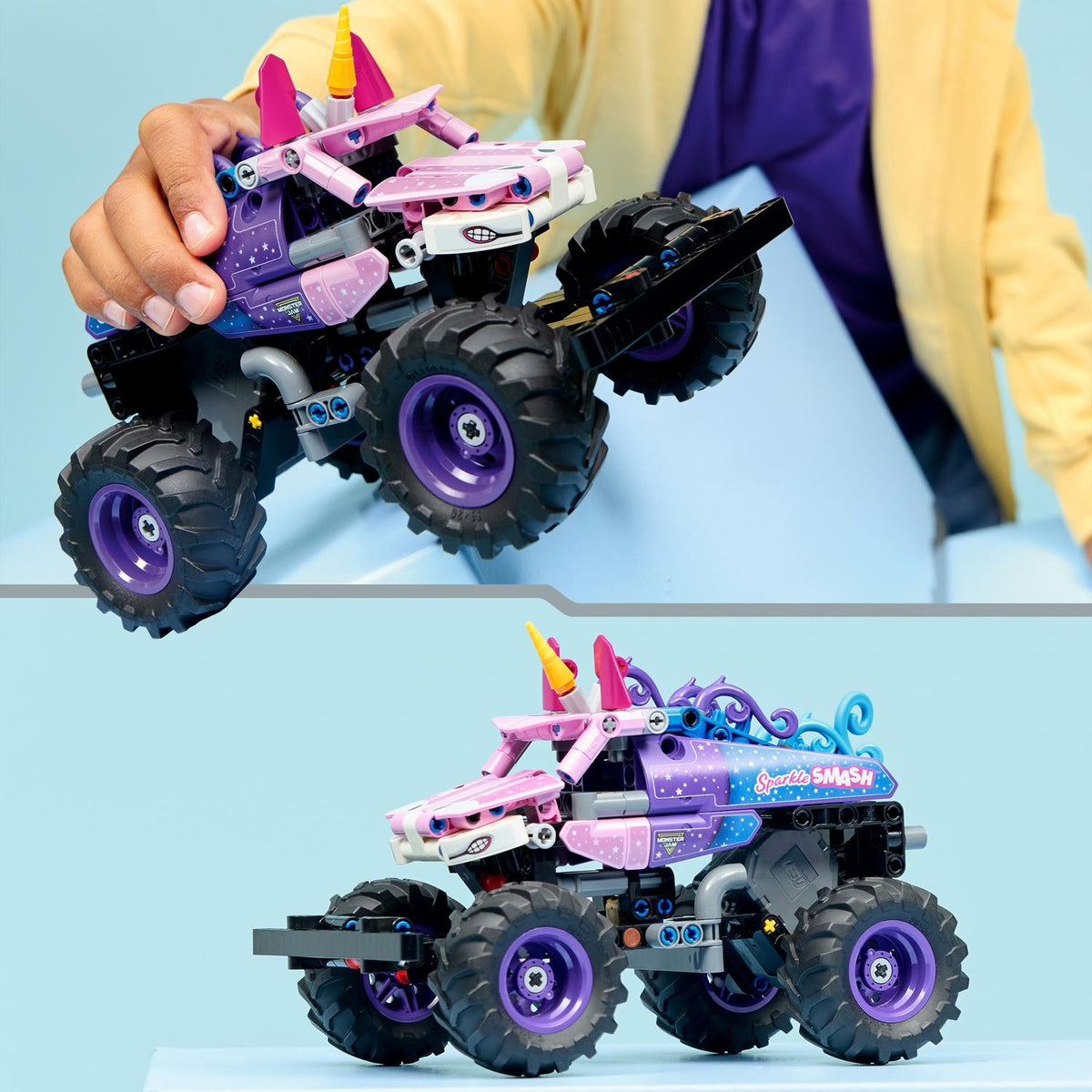 LEGO Technic Monster Jam Sparkle Smash à rétrofiction 42220