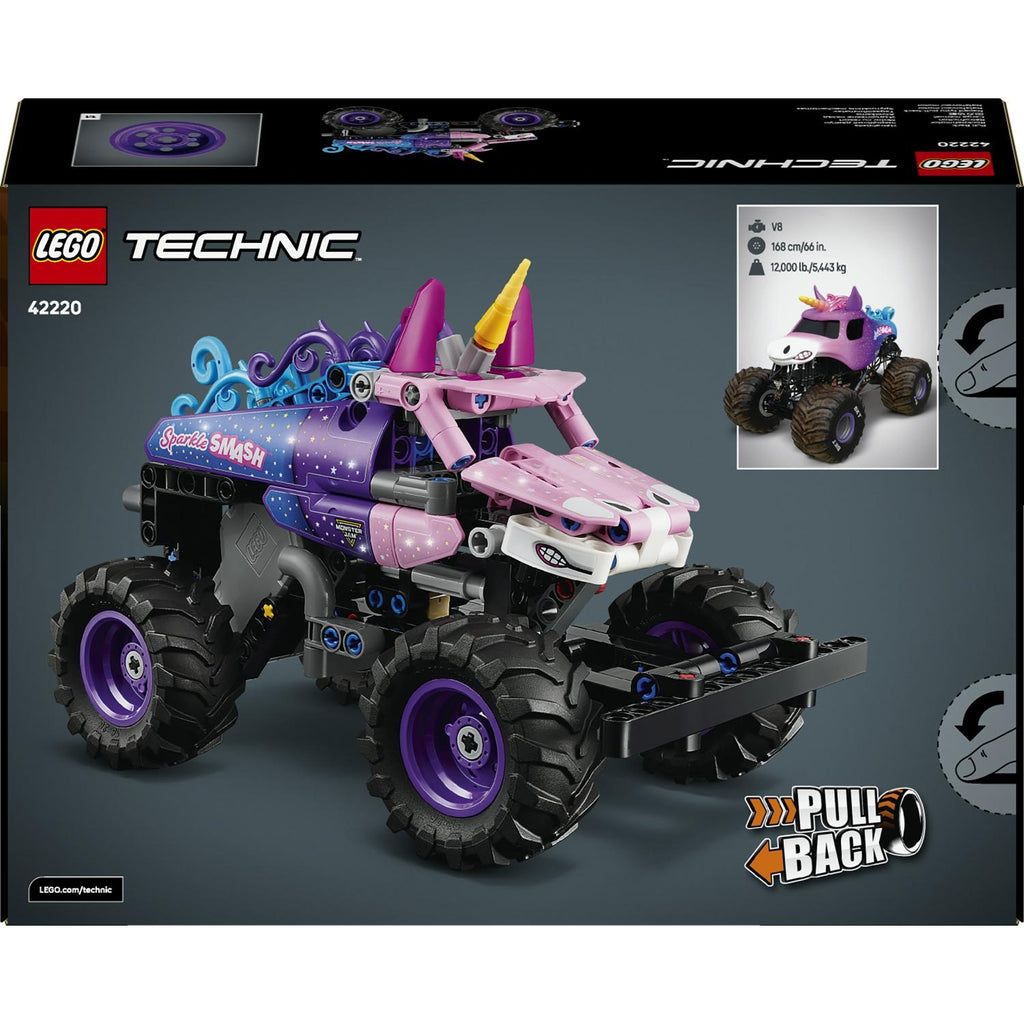 LEGO Technic Monster Jam Sparkle Smash à rétrofiction 42220