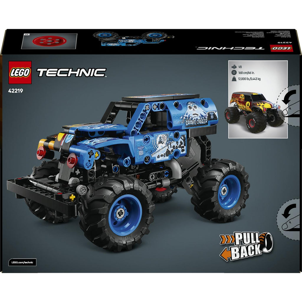 LEGO Technic Monster Jam Grave Digger Feu et Glace 42219