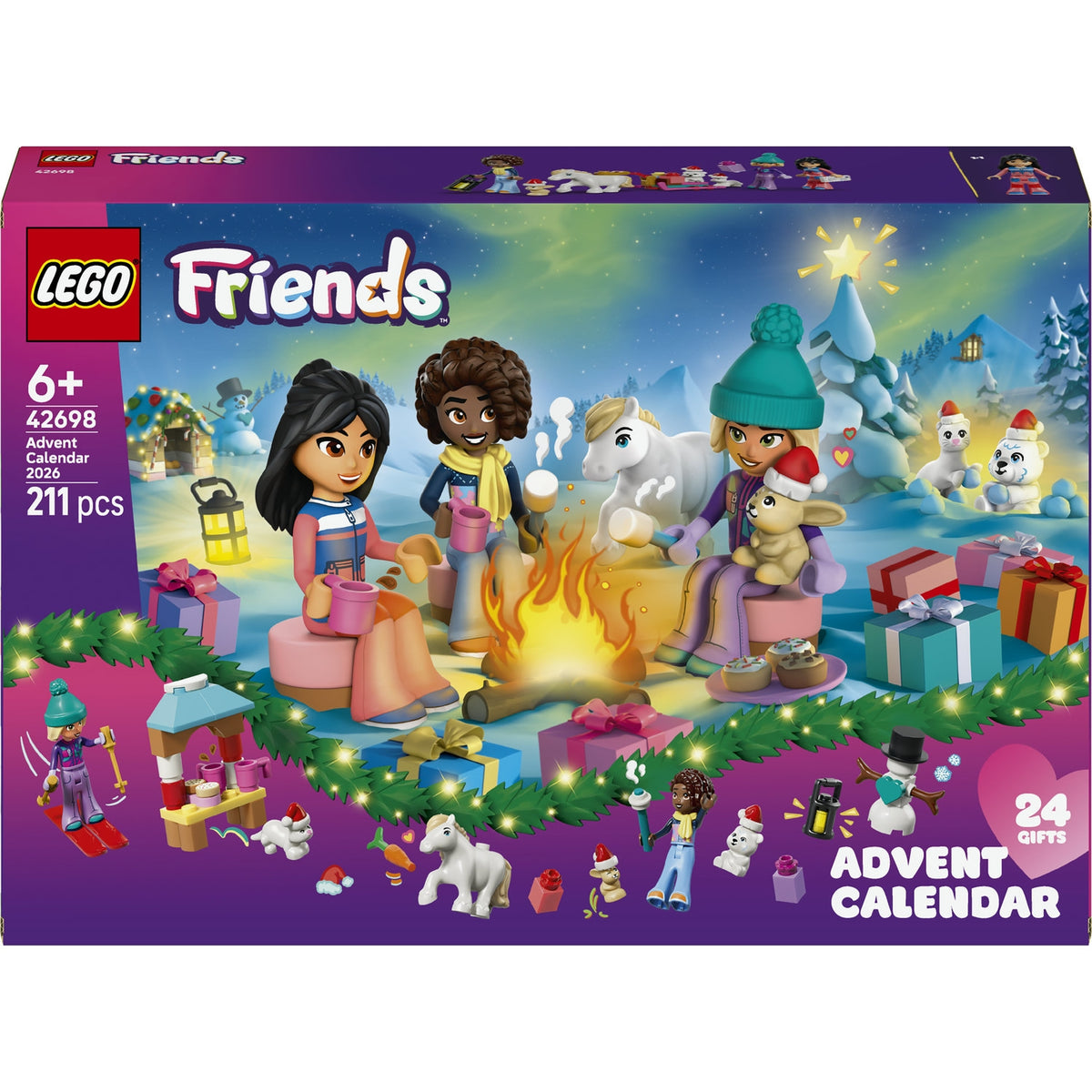 LEGO Friends Calendrier de l’Avent LEGO Friends 2026 42698